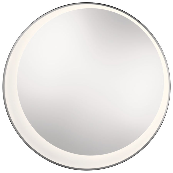 Elan Optice LED Mirror, Chrome/Mirror/Frosted/White Acrylic Sides
