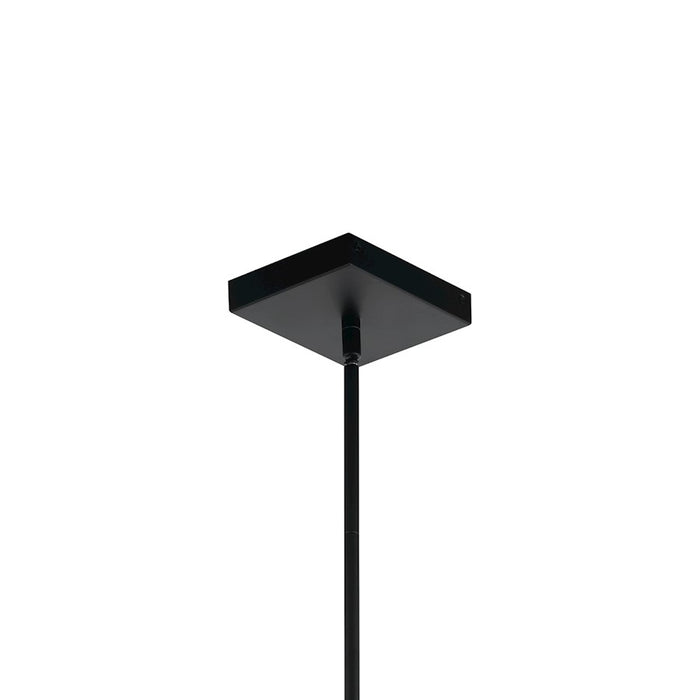 Elan Axis LED Pendant, Matte Black/Etched Acrylic