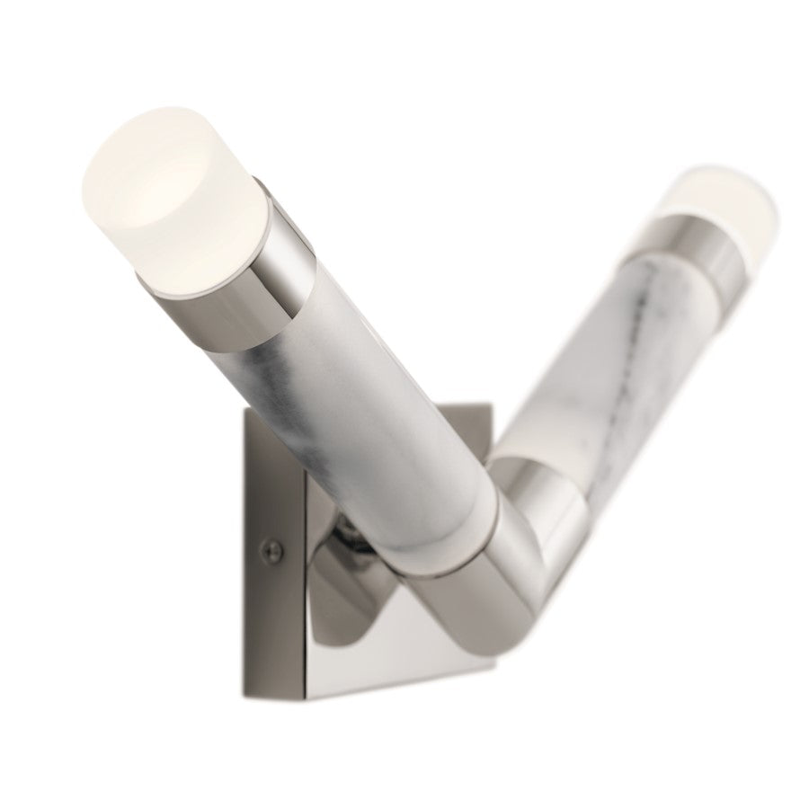 2 Light LED Wall Sconce