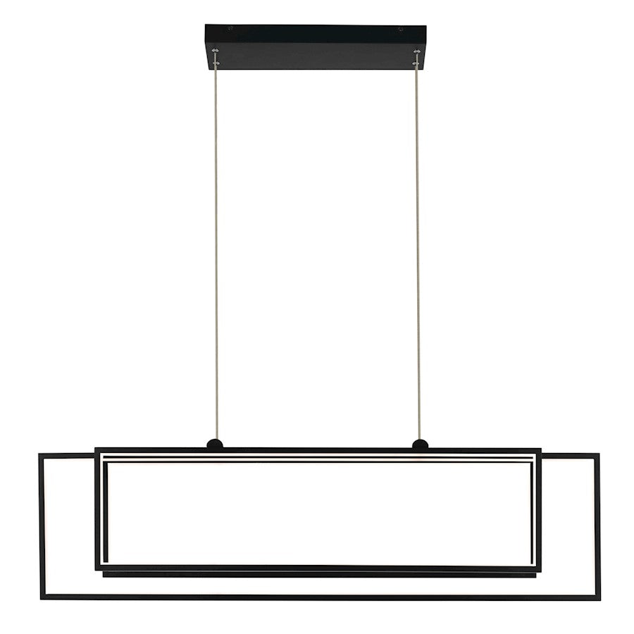 Jestin 46" LED Linear Chandelier