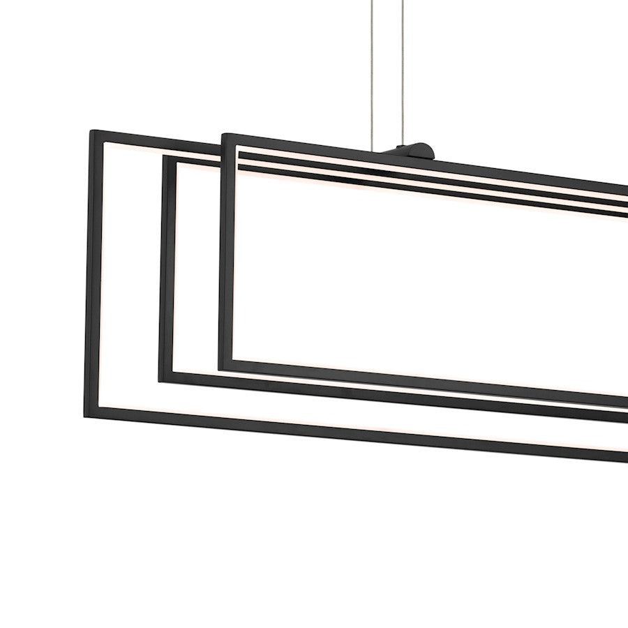 Jestin 46" LED Linear Chandelier