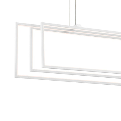 Jestin 46" LED Linear Chandelier