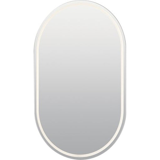 Elan Menillo LED Mirror, White/Etched - 86008