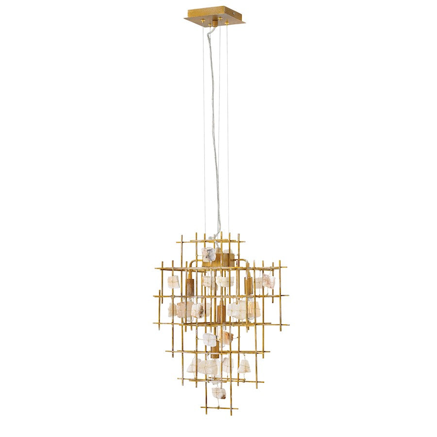 Chandelier Petra in Luster Gold