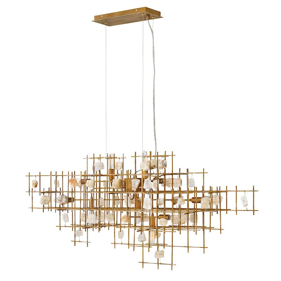 Chandelier Petra in Luster Gold