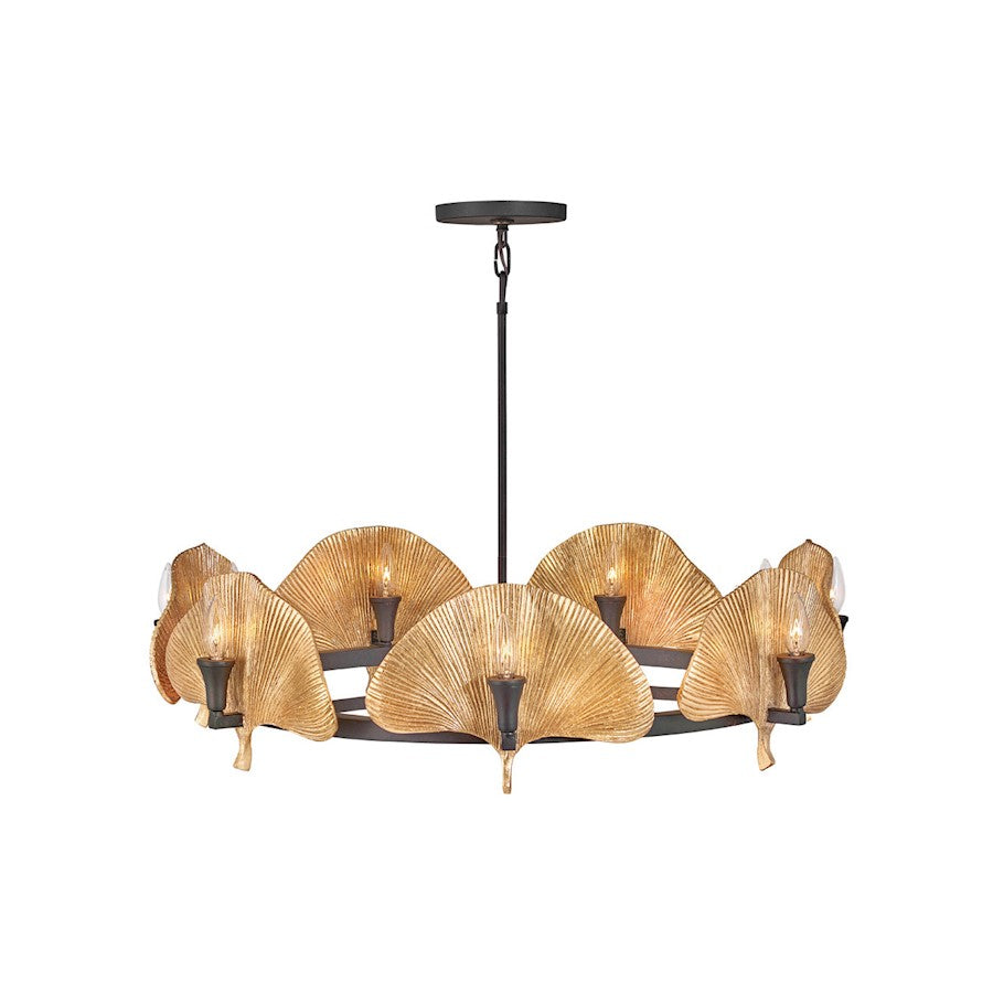 Fredrick Ramond Cera 14 Light Chandelier, Museum Bronze - FR33605MR