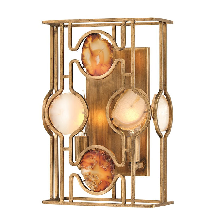 Fredrick Ramond Lucia 2 Light Interior Wall Mount, Burnished Gold - FR40142BNG