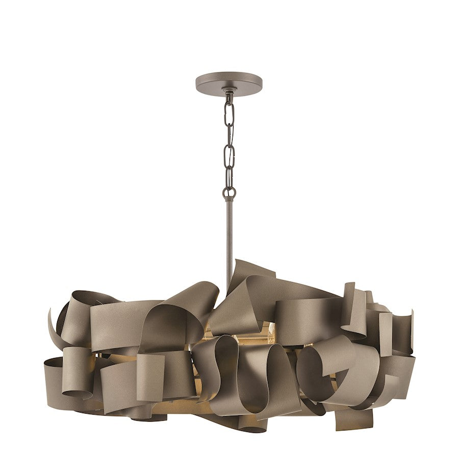 Fredrick Ramond Delfina 5 Lt Chandelier, Matte Bronze - FR48604MMB