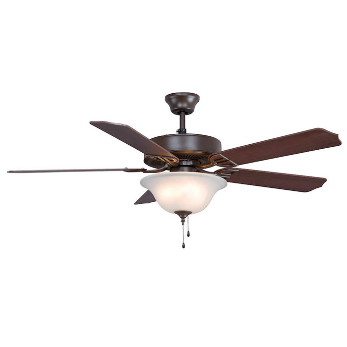 Fanimation Aire Decor 52-inch Ceiling Fan, Bronze/Frosted Glass