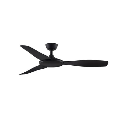 Fanimation GlideAire 52in 3-Blade Ceiling Fan | Brushed Nickel Composite | Covered Patio & Bedroom | 52 x 52 x 10 in | Model FPD8520BNBN