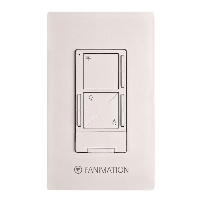 Fanimation Wall Control/Receiver 3 Fan Speeds & Up/Down Light, White