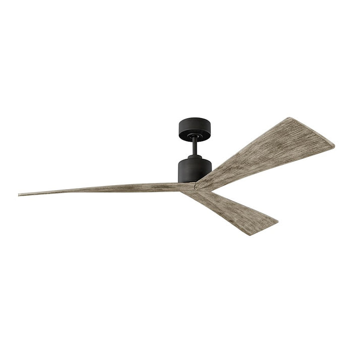 Visual Comfort Fan Adler 60" Ceiling Fan, Brushed Steel
