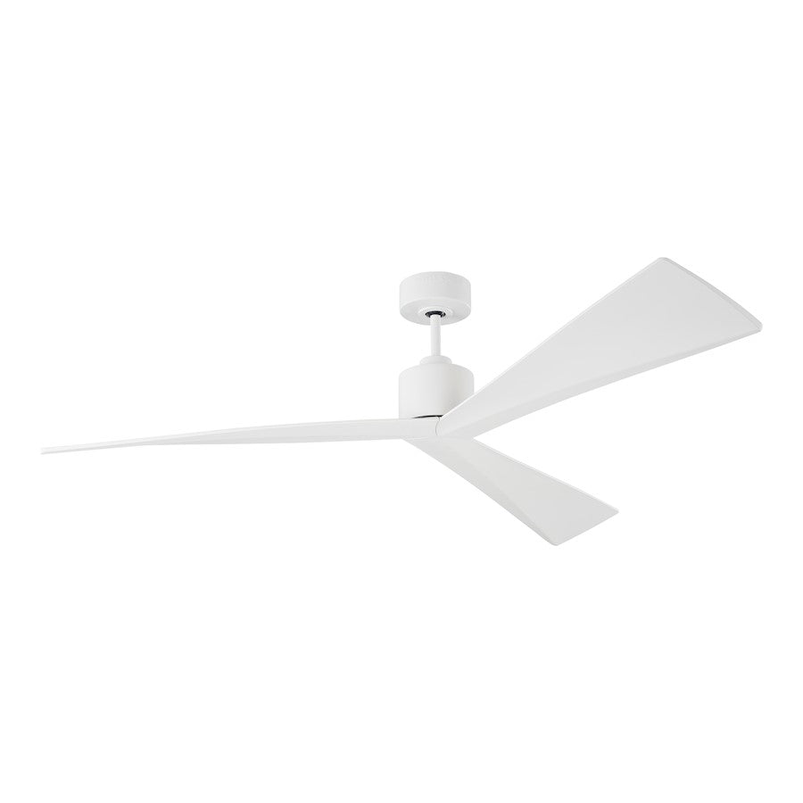 Visual Comfort Fan Adler 60" Ceiling Fan, Brushed Steel