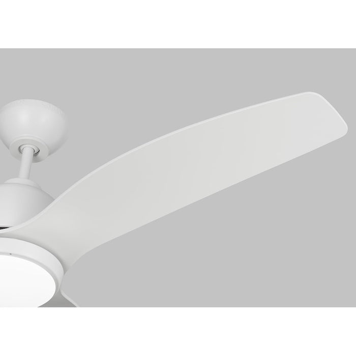 Visual Comfort Fan Avila Coastal 54" Ceiling Fan, White/Opal