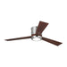 Monte Carlo Fan Co. Clarity Indoor Ceiling Fan, Steel/Teak ABS - 3CLYR52BSD-V1