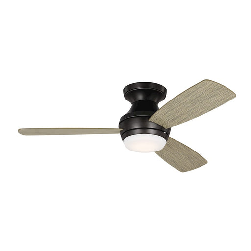 Monte Carlo Fan Company Ikon 44" LED Ceiling Fan, Pewter/Grey - 3IKR44AGPD