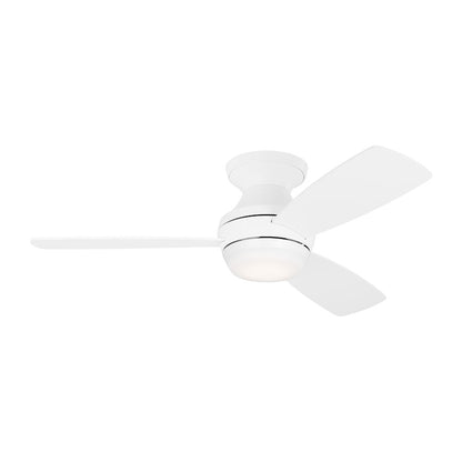 Monte Carlo Fan Company Ikon 44" LED Ceiling Fan, White - 3IKR44RZWD