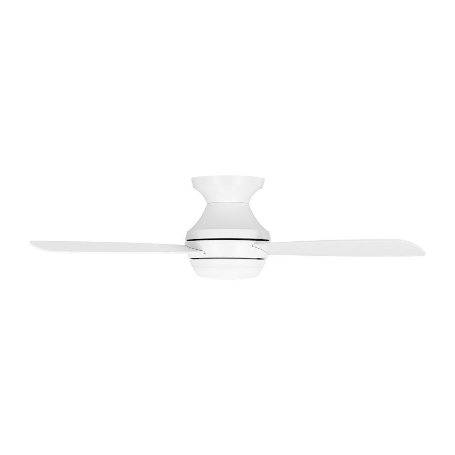 Visual Comfort Fan Ikon 52" LED Ceiling Fan, White