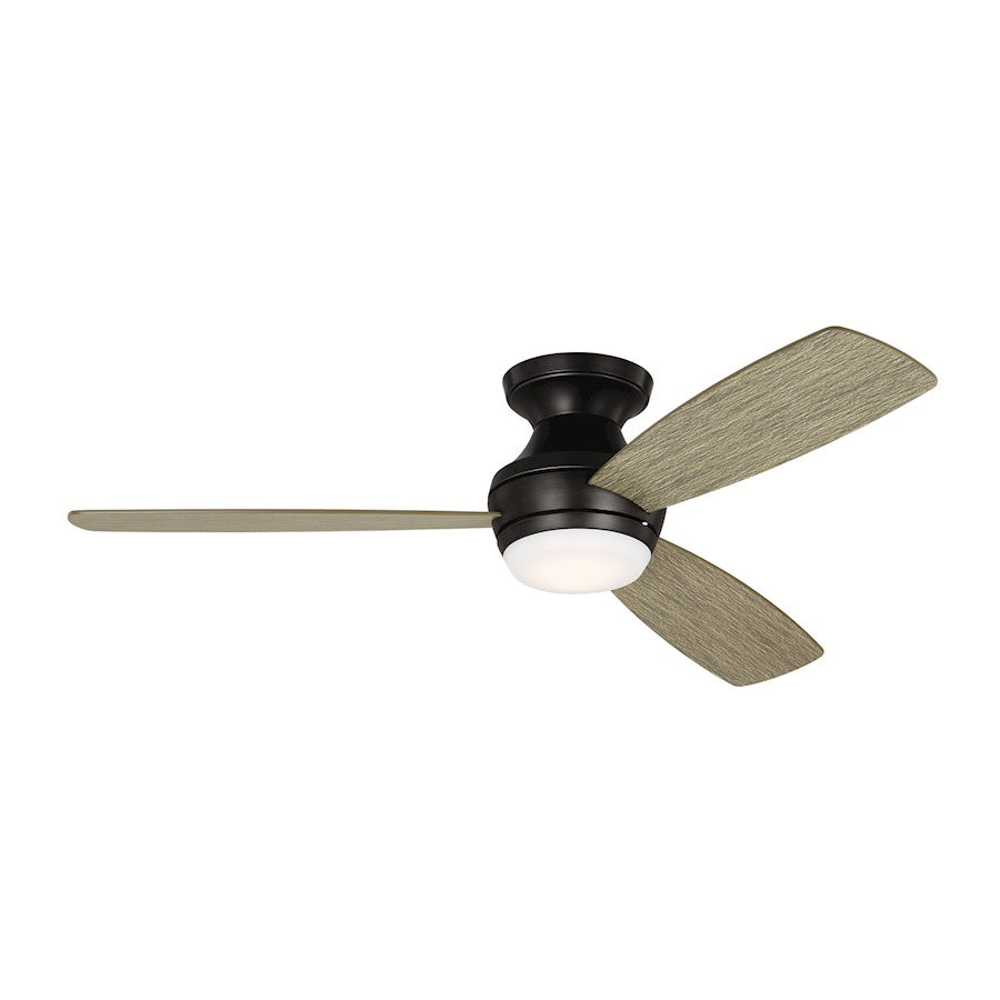 Monte Carlo Fan Company Ikon 52" LED Ceiling Fan, Pewter/Grey - 3IKR52AGPD