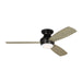 Monte Carlo Fan Company Ikon 52" LED Ceiling Fan, Pewter/Grey - 3IKR52AGPD