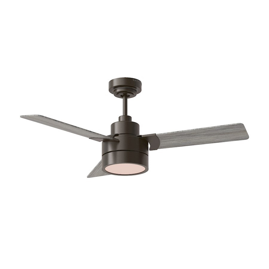 Monte Carlo Fan Company Jovie 44" LED Ceiling Fan, Pewter/Grey - 3JVR44AGPD