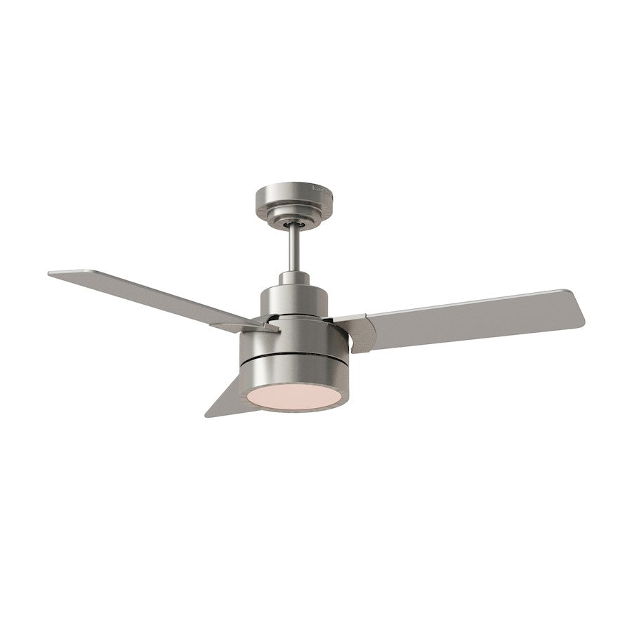 Monte Carlo Fan Company Jovie 44" LED Ceiling Fan, Steel/Walnut - 3JVR44BSD