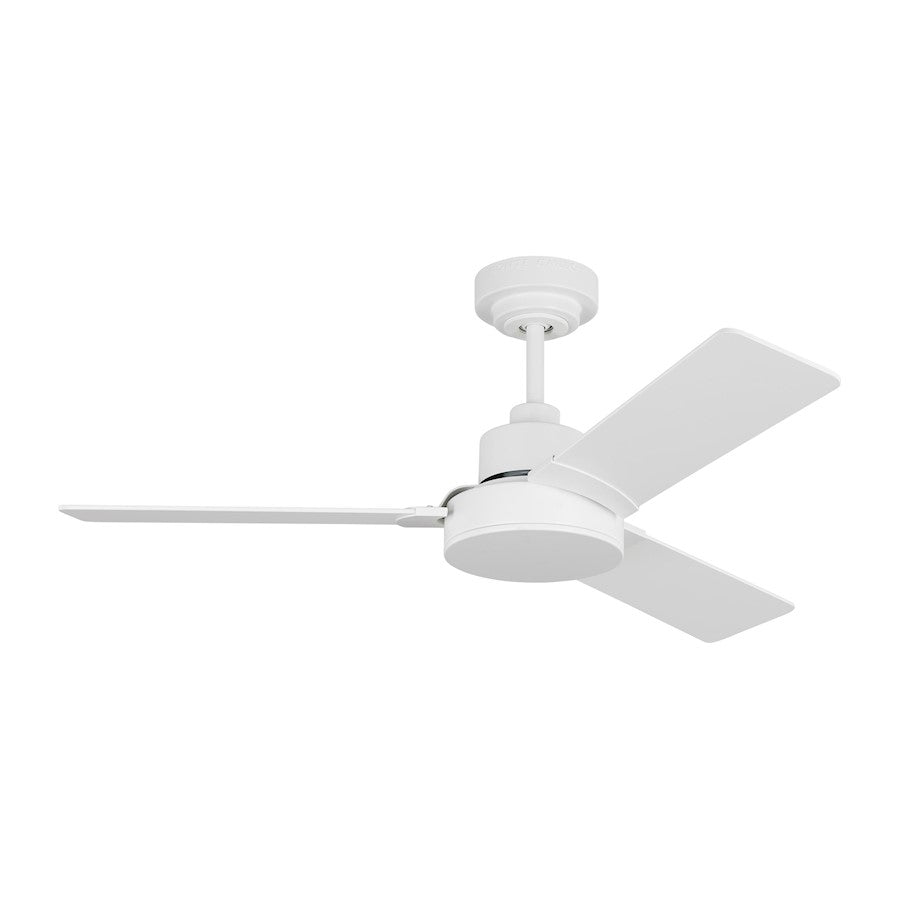 Monte Carlo Fan Company Jovie 44" Ceiling Fan, White - 3JVR44RZW