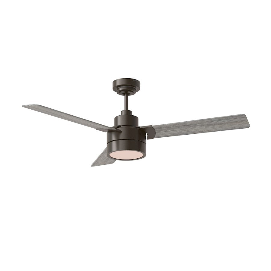 Monte Carlo Fan Company Jovie 52" LED Ceiling Fan, Pewter/Grey - 3JVR52AGPD