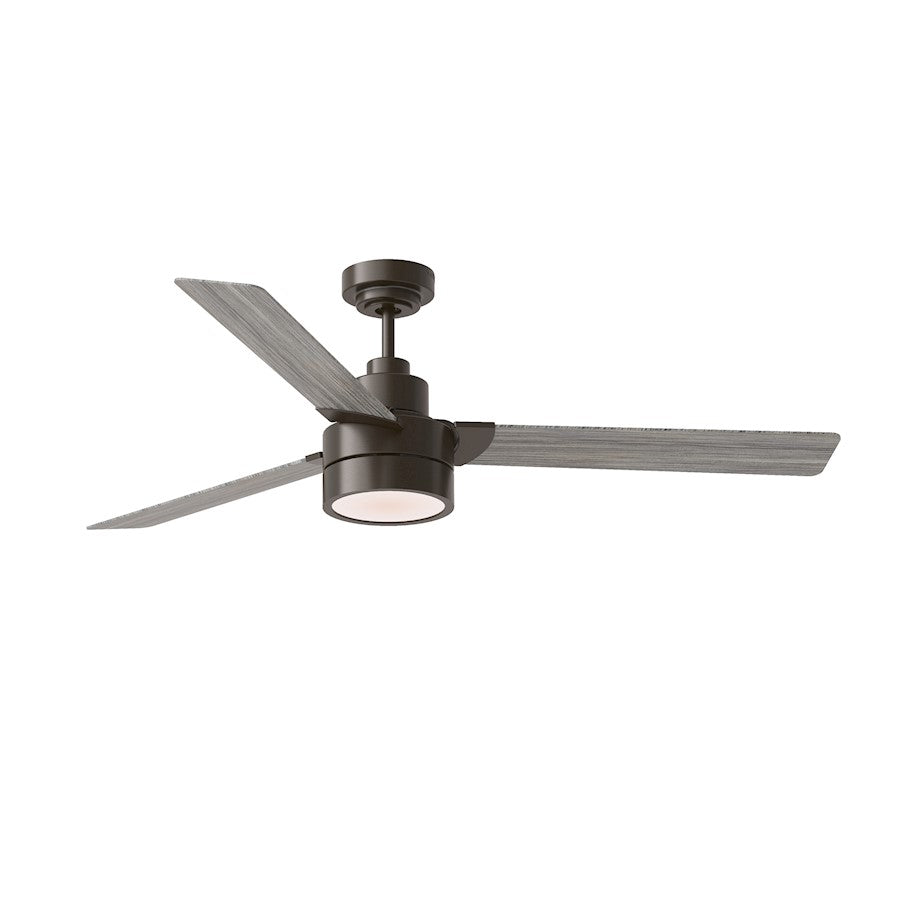 Monte Carlo Fan Company Jovie 58" LED Ceiling Fan, Pewter/Grey - 3JVR58AGPD