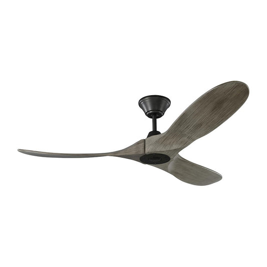 Monte Carlo Fan Company Maverick II Ceiling Fan, Aged Pewter - 3MAVR52AGP