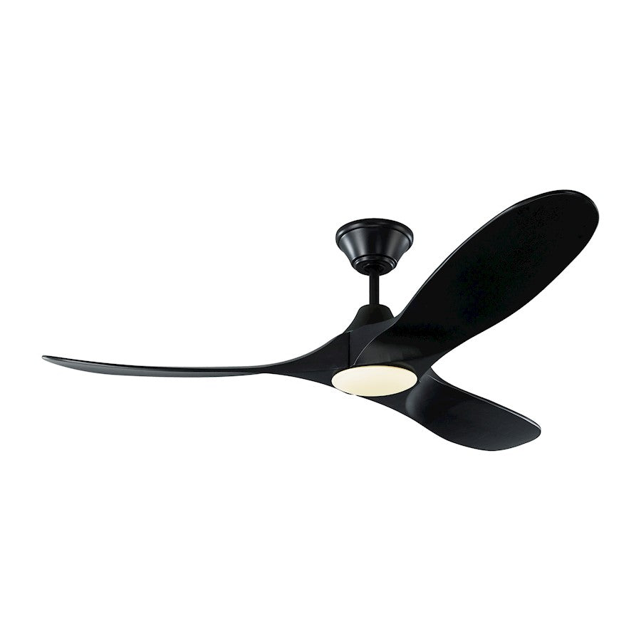 Visual Comfort Fan Maverick LED Ceiling Fan, Black/Walnut