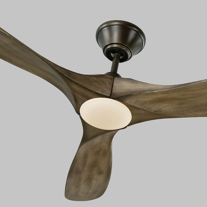 Visual Comfort Fan Maverick LED Ceiling Fan, Steel Koa