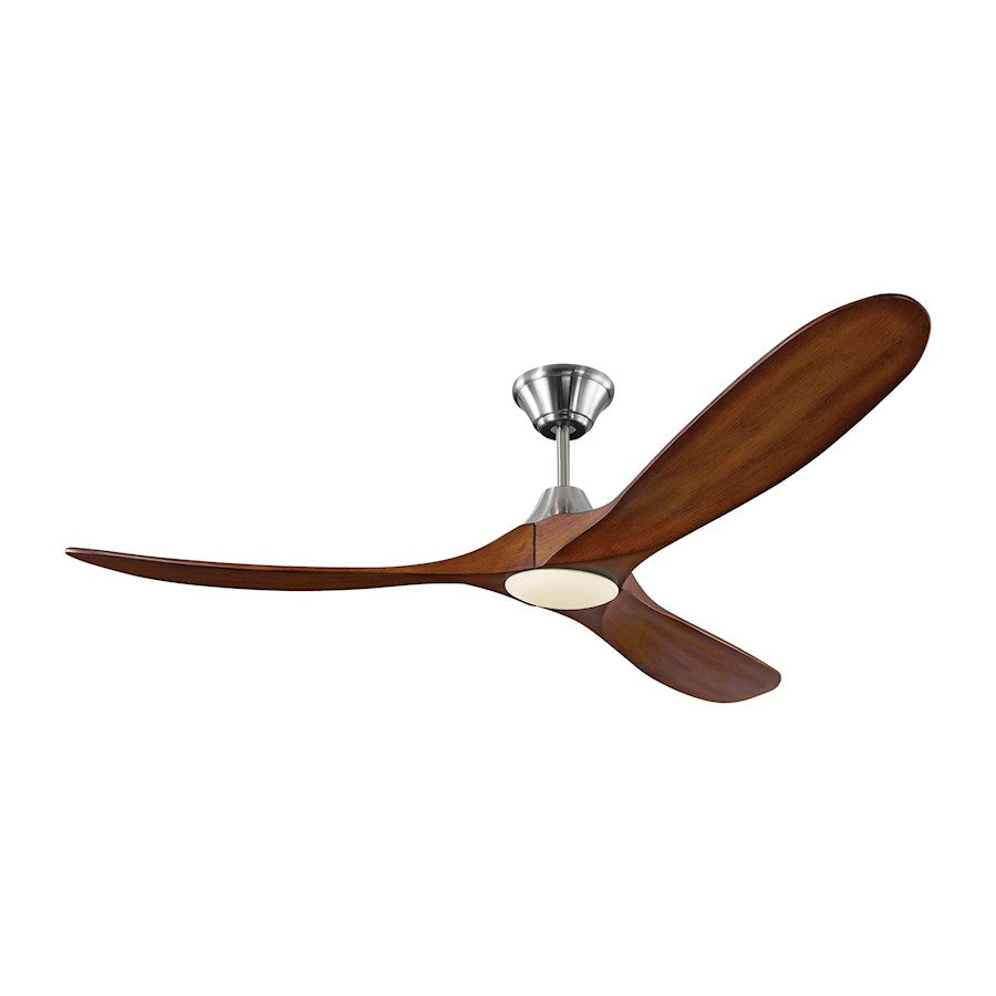 Visual Comfort Fan Maverick LED Ceiling Fan, Steel Koa