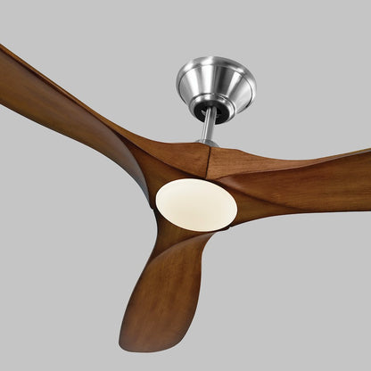 Visual Comfort Fan Maverick LED Ceiling Fan, Steel Koa