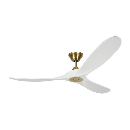 Monte Carlo Fan Company Maverick 60" Ceiling Fan, Brass - 3MAVR60RZWBBS