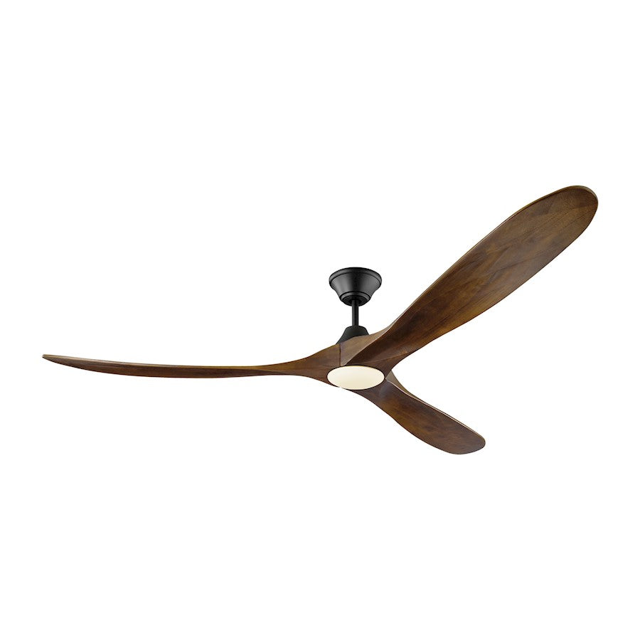 Visual Comfort Fan Maverick LED Ceiling Fan, Black/Walnut