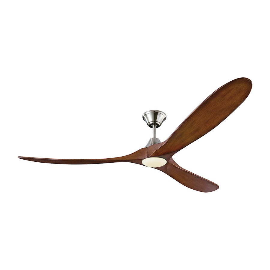 Visual Comfort Fan Maverick LED Ceiling Fan, Steel Koa