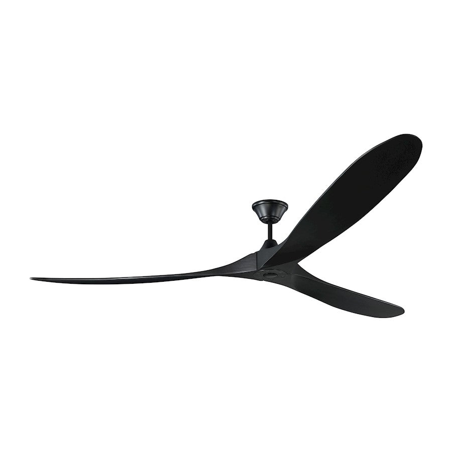 Monte Carlo Fan Company Maverick Super Max Ceiling Fan, Black - 3MAVR88BKBK