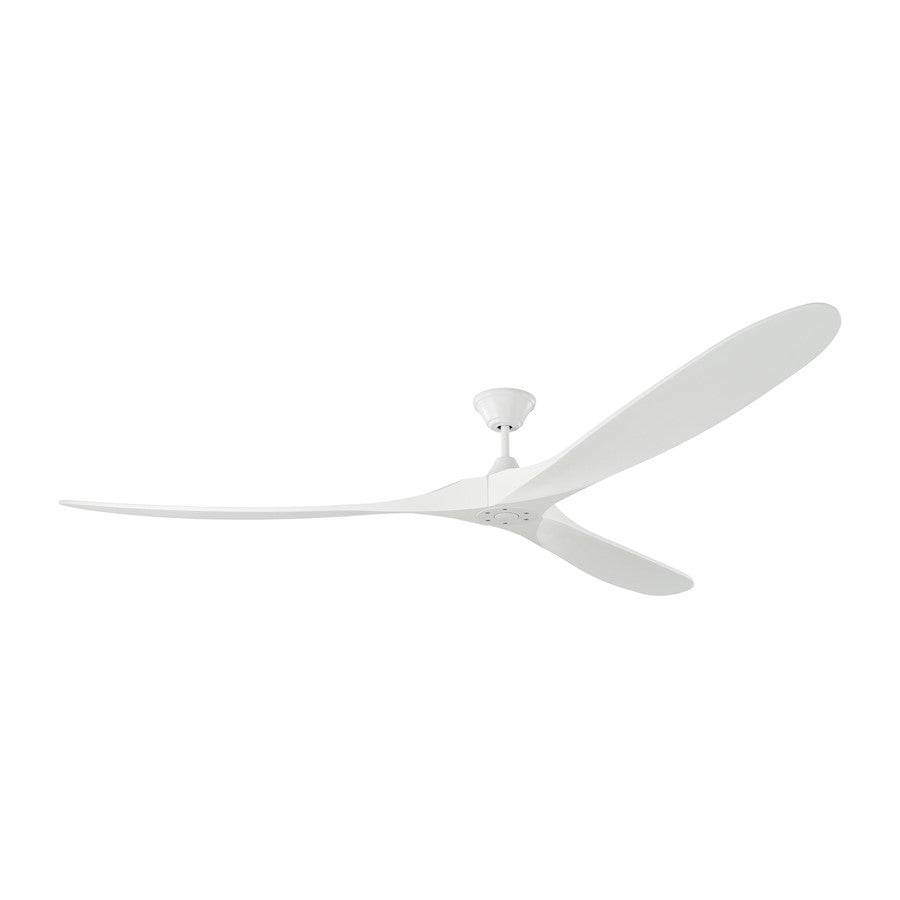 Monte Carlo Fan Company Maverick Super Max Ceiling Fan, Matte White - 3MAVR88RZW