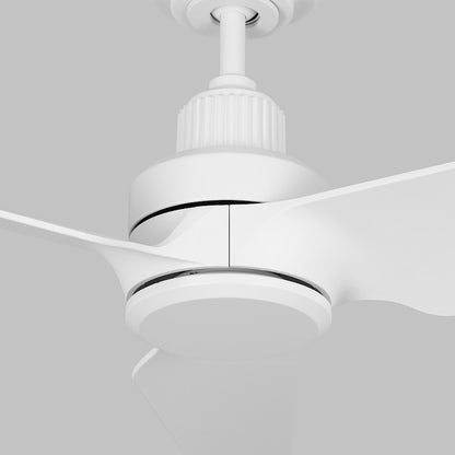 Visual Comfort Fan Ruhlmann 52" LED Ceiling Fan, White