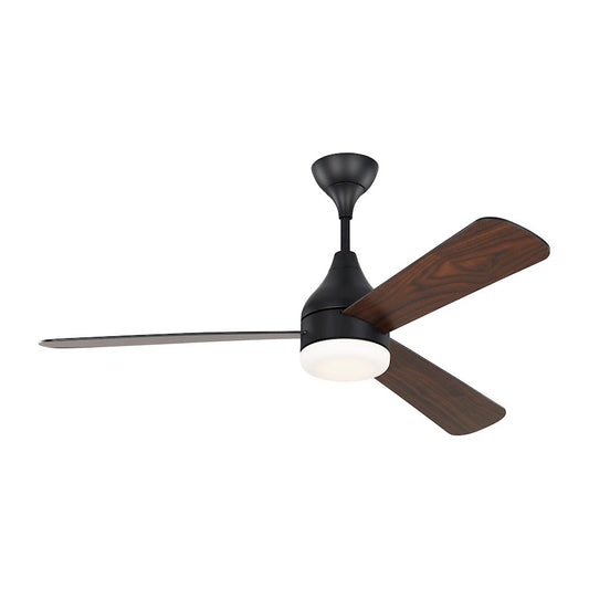 Monte Carlo Fan Co. Streaming Smart 52" Ceiling Fan, Black/Opal - 3STMSM52MBKD