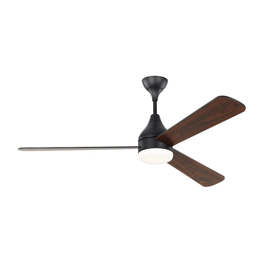 Monte Carlo Fan Co. Streaming Smart 60" Ceiling Fan, Black/Opal - 3STMSM60MBKD