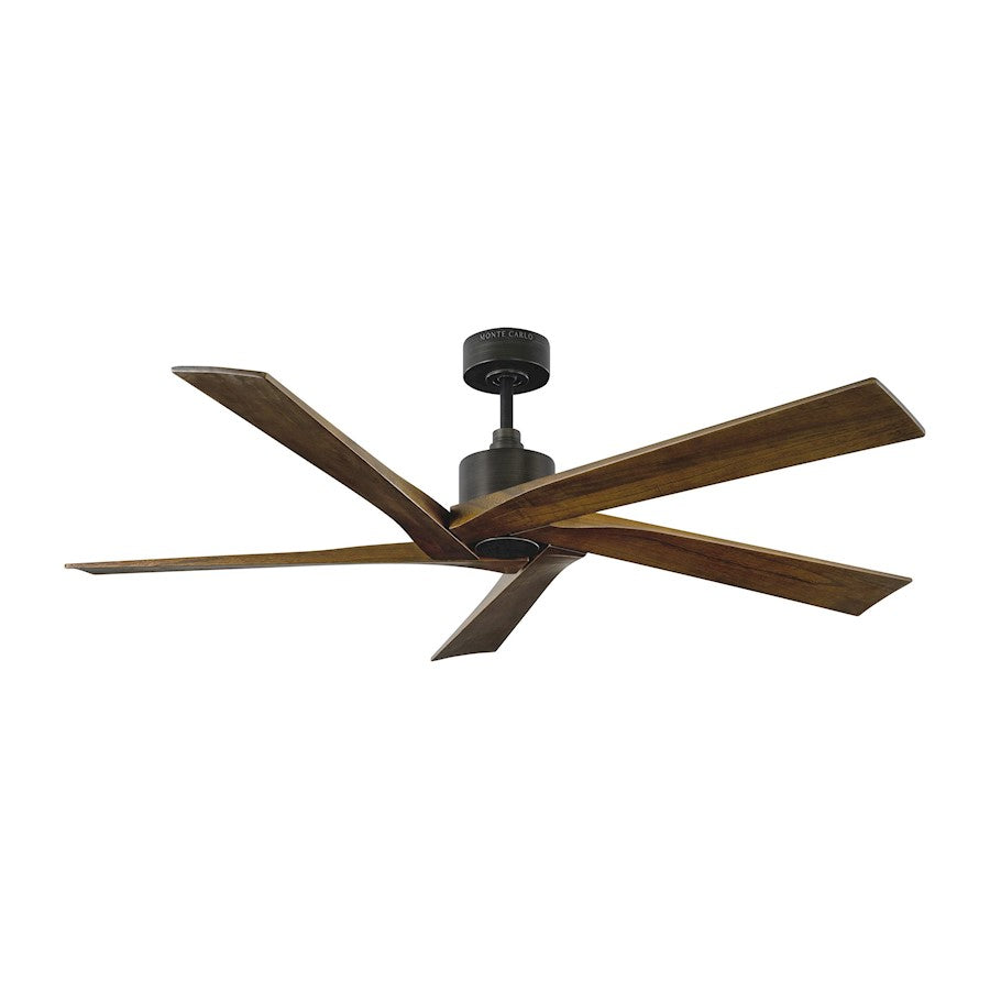 Monte Carlo Fan Company Aspen 56" Indoor Ceiling Fan, Aged Pewter - 5ASPR56AGP