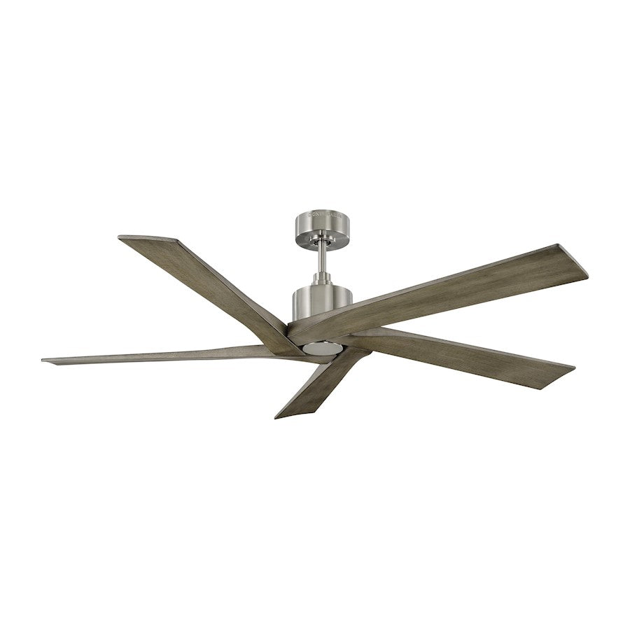 Monte Carlo Fan Company Aspen 56" Ceiling Fan, Brushed Steel - 5ASPR56BS