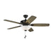 Monte Carlo Fan Company Colony Max Plus Ceiling Fan, Pewter/WH - 5COM52AGPD-V1