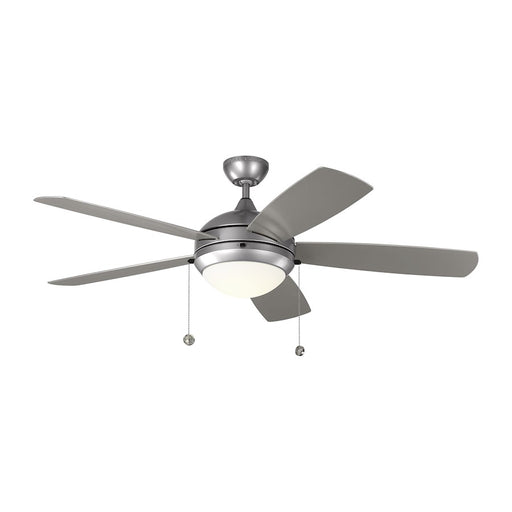 Monte Carlo Fan Company Discus Outdoor Ceiling Fan, Brushed Steel - 5DIW52PBSD