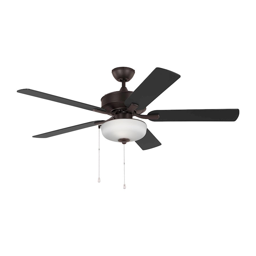 Monte Carlo Fan Company Linden Outdoor 52 LED Ceiling Fan, Bronze - 5LDO52BZD