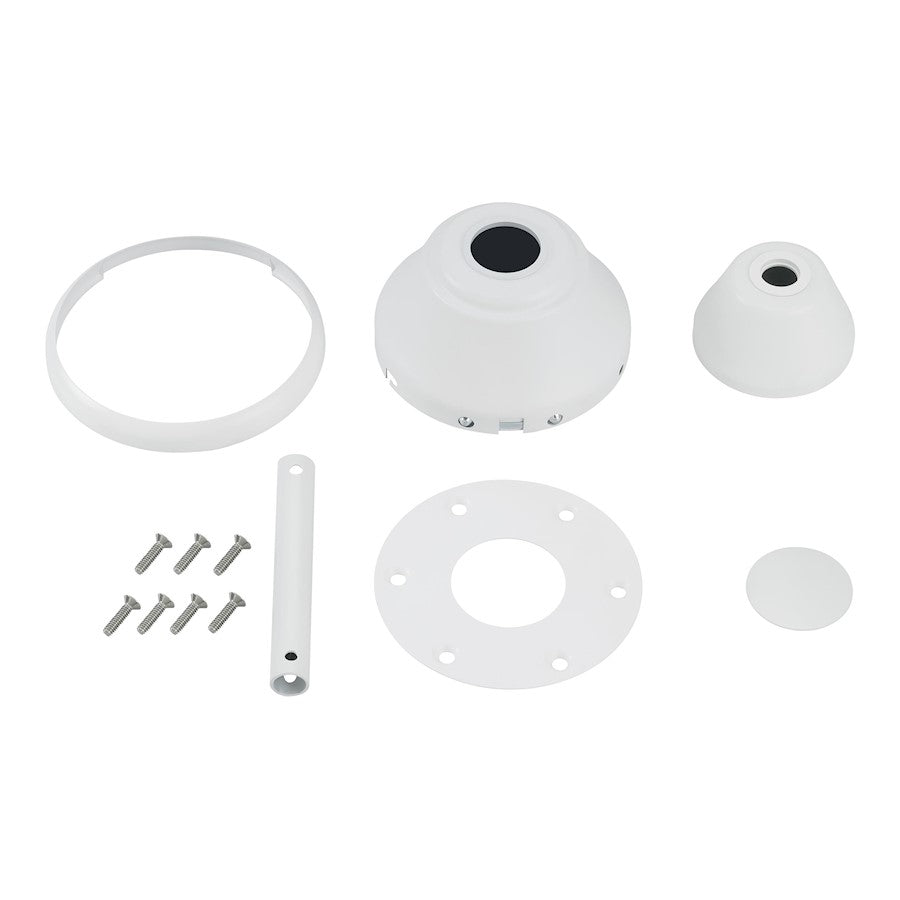 Monte Carlo Fan Company Maverick Custom Finish Kit, Matte White - MCFK-RZW