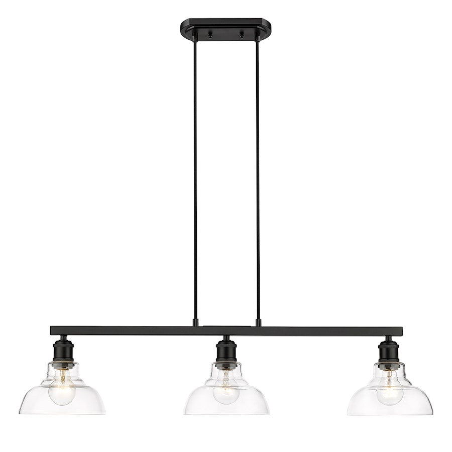 3 Light Linear Pendant