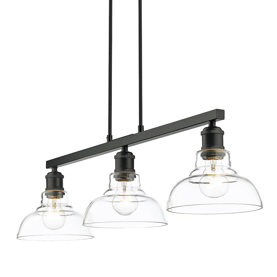 3 Light Linear Pendant